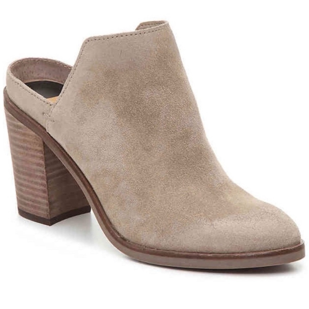 Dolce Vita Selene Suede Block Heel Mules